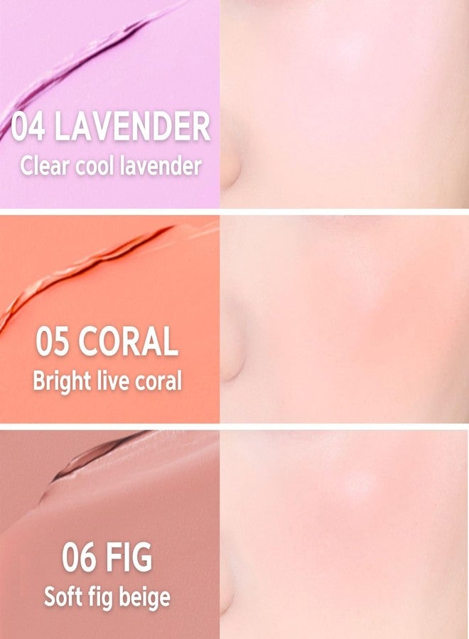BBI@ BBIA BBIA Ready To Wear Downy Cheek Cream Blush 8 Color - Creamy Blendable & Buildable Blush Dewy Texture & Matte Finish High Pigment Longlasting Lightweight Natural Face Makeup, 0.12oz (04 DOWNY LAVENDER) - Image 4